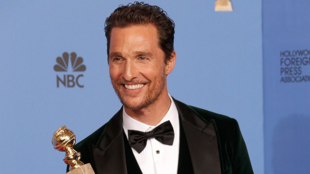 Matthew McConaughey is pictured during the 71st Annual Golden Globe Awards held at the Beverly Hilton Hotel on Jan. 12, 2014 in Beverly Hills, Calif. 