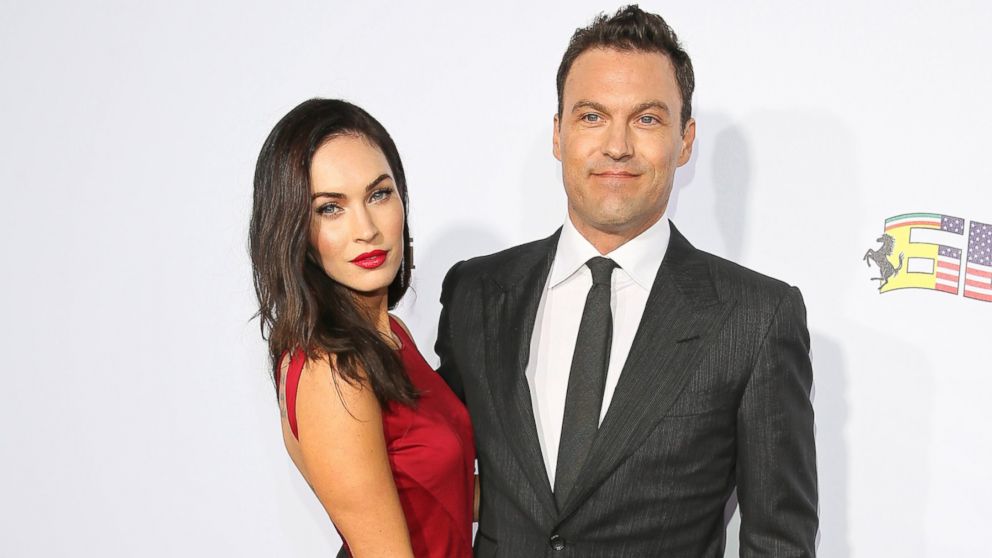 Megan Fox and Brian Austin Green attend Ferrari's 60th Anniversary in the USA Gala at the Wallis Annenberg Center for the Performing Arts, Oct. 11, 2014 in Beverly Hills, Calif.
