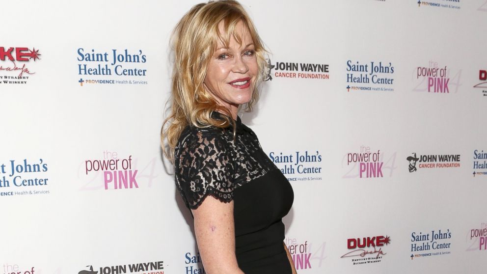 Melanie Griffith attends Power of Pink 2014 at the House of Blues Sunset Strip, Oct. 23, 2014 in West Hollywood, Calif. 