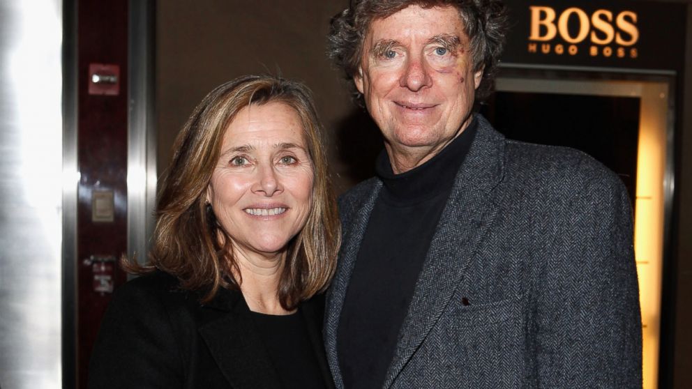 PHOTO: Meredith Vieira and her husband Richard Cohen attend the Andy Rooney Memorial in New York