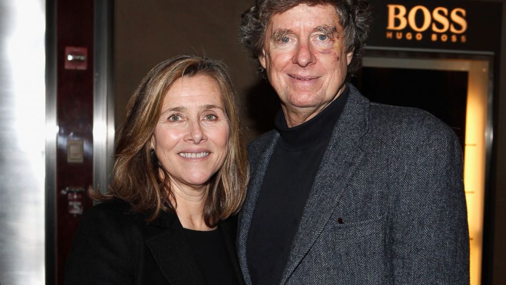 Meredith Vieira and her husband Richard Cohen attend the Andy Rooney Memorial at Jazz at Lincoln Center in New York, Jan. 12, 2012.