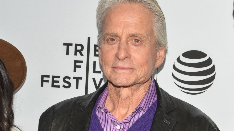 Michael Douglas attends Tribeca Talks: "What We Talk About When We Talk About the bomb" at SVA Theatre, April 23, 2016, in New York.