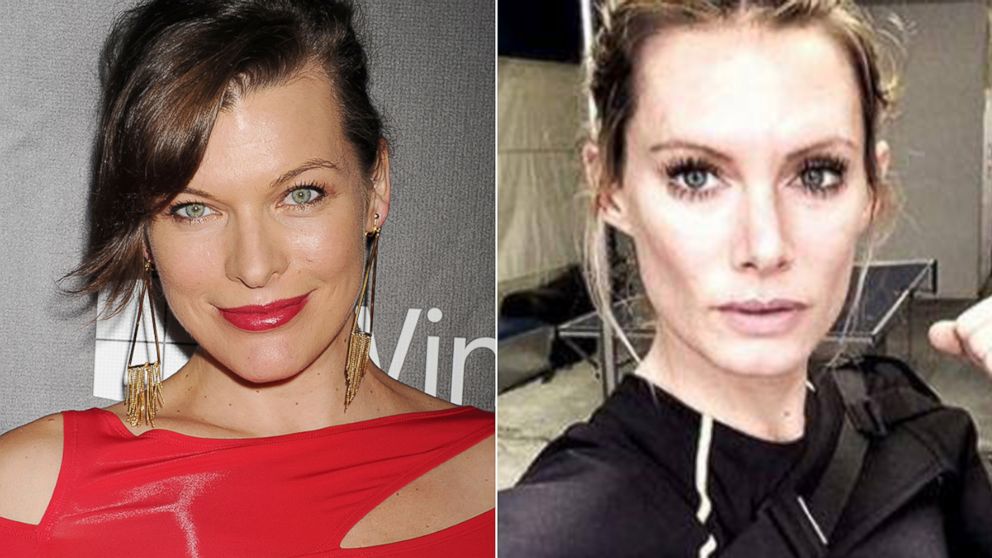 Milla Jovovich, left, is pictured on Oct. 29, 2014 in Hollywood, Calif. Jovovich uploaded this photo of Olivia Jackson, right, to her Facebook on Sept. 15, 2015. 