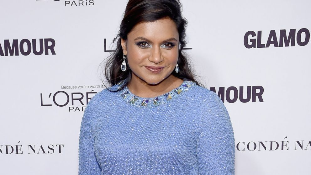 Mindy Kaling is pictured on Nov. 10, 2014 in New York City.  