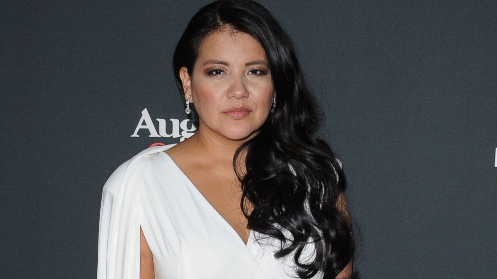 Misty Upham is pictured on Dec. 16, 2013 in Los Angeles, Calif. 