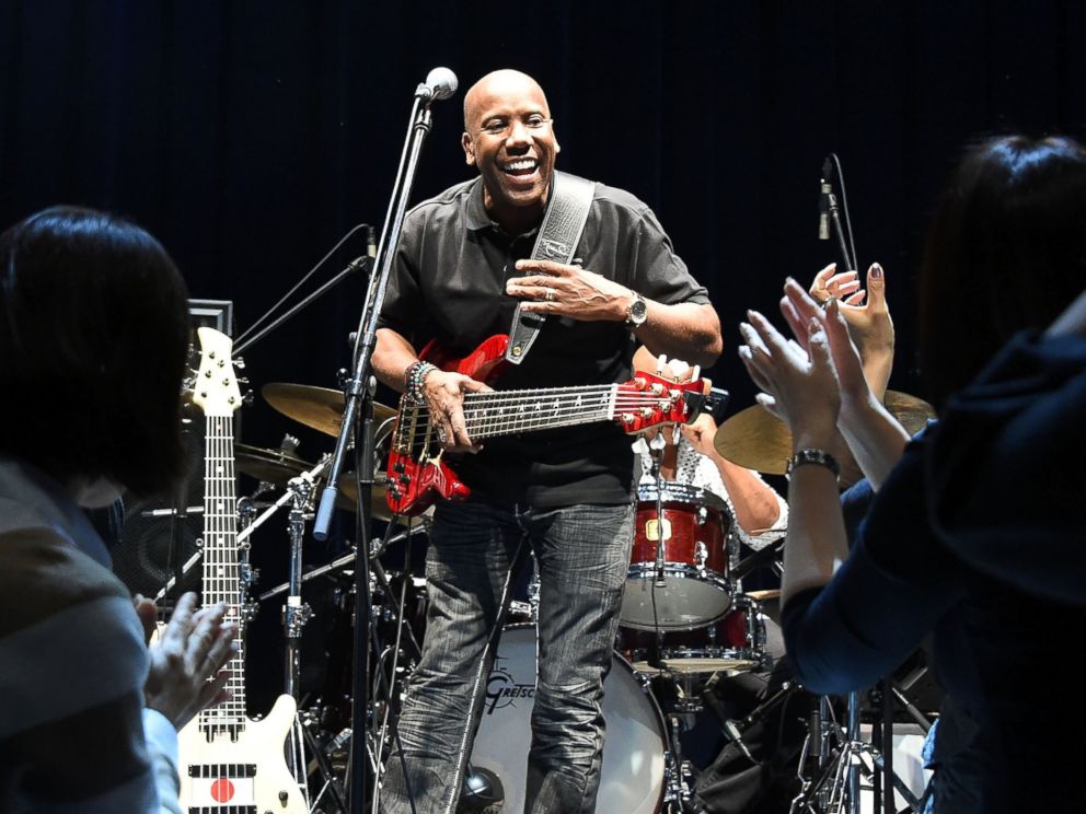 PHOTO: Bassist Nathan East performs on stage during the Nathan East Solo Debut Concert