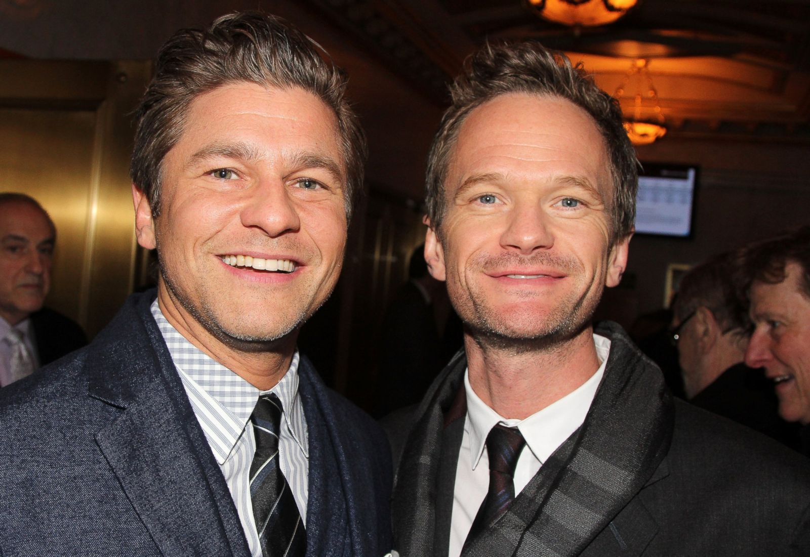 Neil Patrick Harris And His Husband Take In A Show Picture March Top Celebrity Pictures Abc News