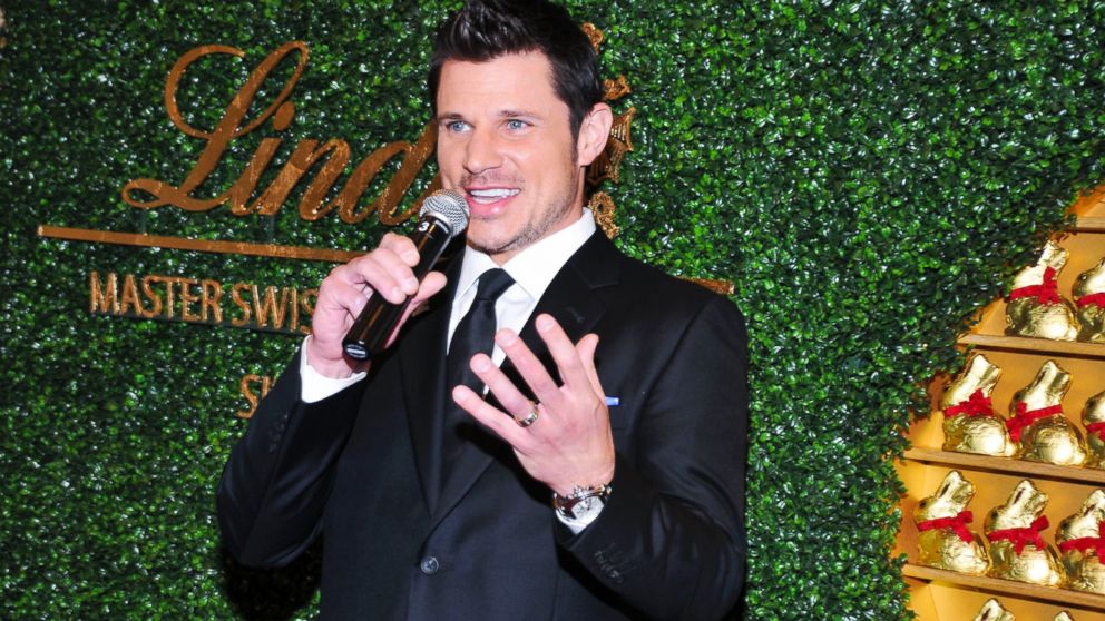 PHOTO: Nick Lachey attends the 5th annual Lindt Gold Bunny Celebrity Auction launch at The Peninsula Hotel, April 4, 2014, in New York City.  