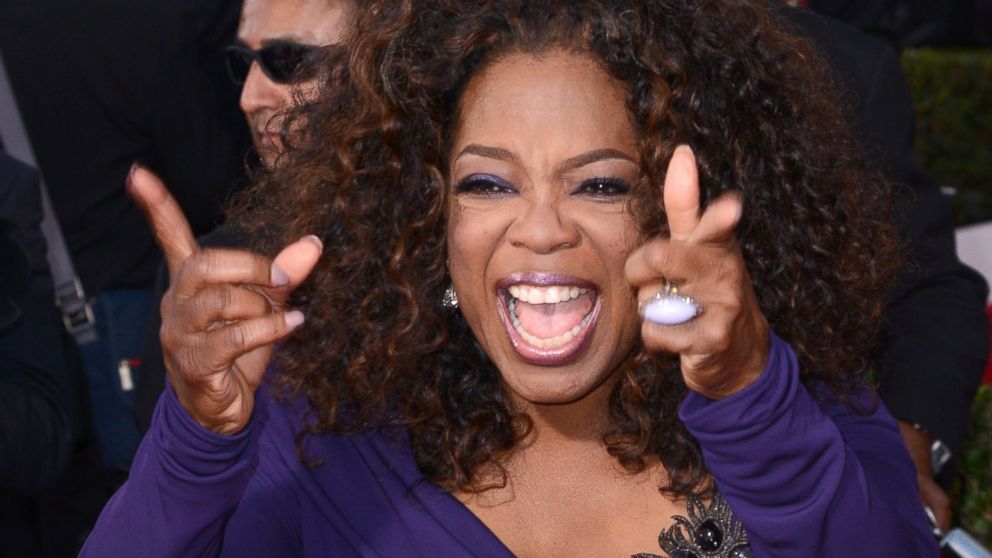 PHOTO: Oprah Winfrey arrives at the 20th Annual Screen Actors Guild Awards on Jan. 18, 2014 in Los Angeles, Calif. 