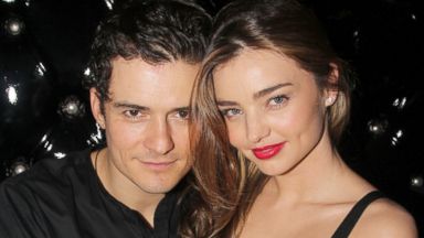 PHOTO: Orlando Bloom and Miranda Kerr attend the after party for the Broadway opening night of "Shakespeares Romeo And Juliet," Sept. 19, 2013, in New York City.