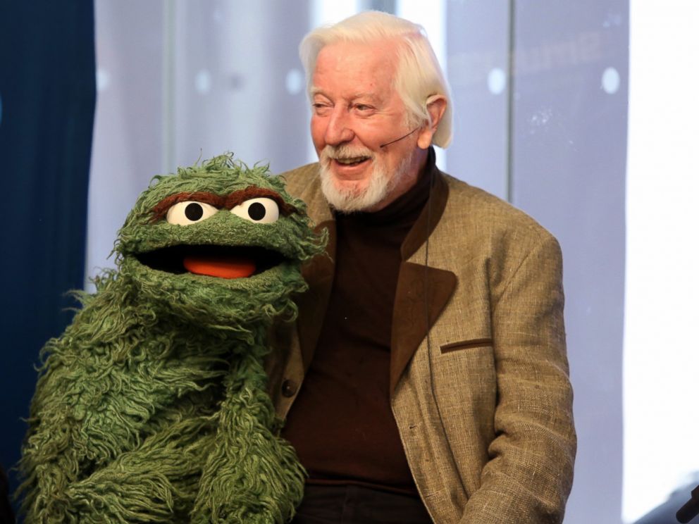 PHOTO: Caroll Spinney attends SiriusXMs Town Hall with original cast members from Sesame Street commemorating the 45th anniversary of the celebrated series debut on public television, Oct. 9, 2014, in New York.