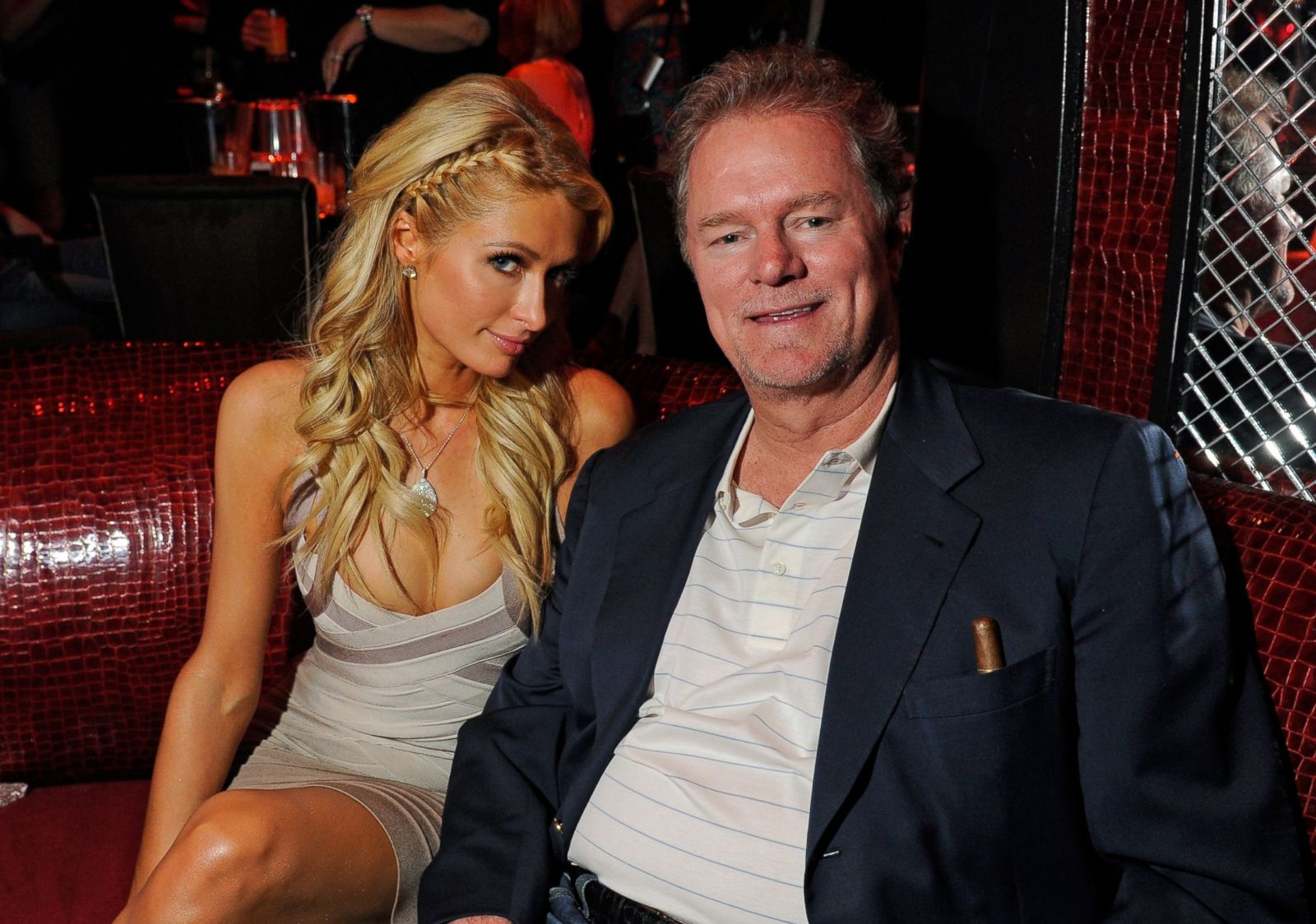 Paris Hilton and her dad Richard Picture Meet the fathers of