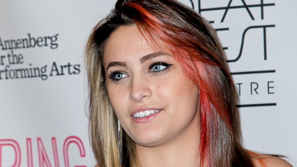Paris Jackson attends the opening night of Deaf West Theatre's 'Spring Awakening' at Wallis Annenberg Center for the Performing Arts, May 28, 2015, in Beverly Hills, California.