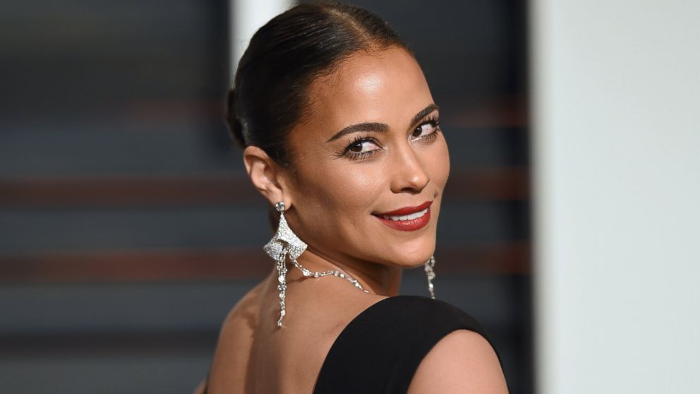 Paula Patton arrives at the 2015 Vanity Fair Oscar Party at the Wallis Annenberg Center for the Performing Arts in Beverly Hills, Calif., Feb. 22, 2015. 