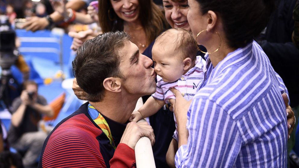 VIDEO: Michael Phelps on His New Role as a Dad