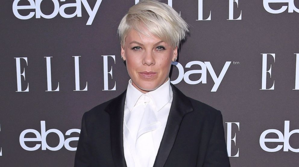 Pink arrives at the 6th Annual ELLE Women In Music Celebration Presented by eBay at Boulevard3, May 20, 2015, in Hollywood, Calif.  