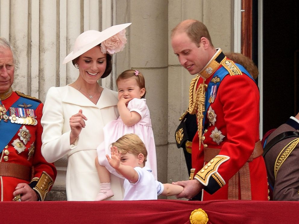 Princess Kate Shines in Red at Garter Day Service - ABC News