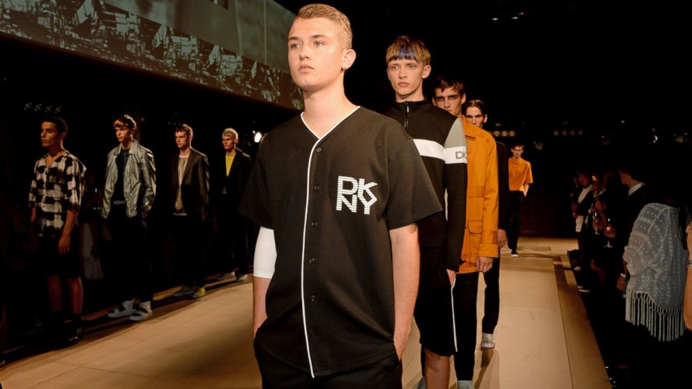 Rafferty Law walks the runway at the Esquire and DKNY MEN official opening night party for London Collections: Men at one Embankment,  June 15, 2014, in London.