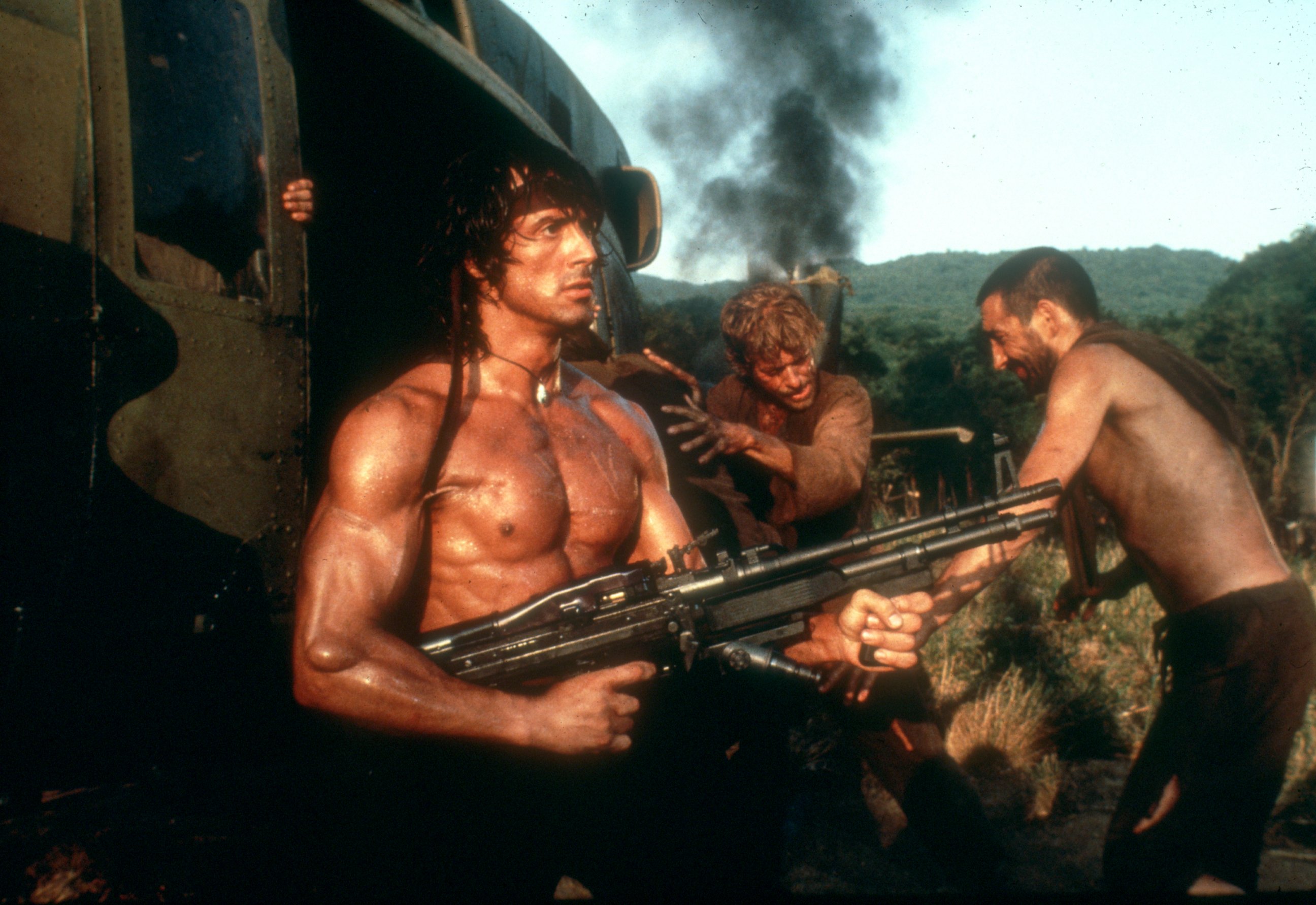 PHOTO: Sylvester Stallone in a scene from "Rambo."
