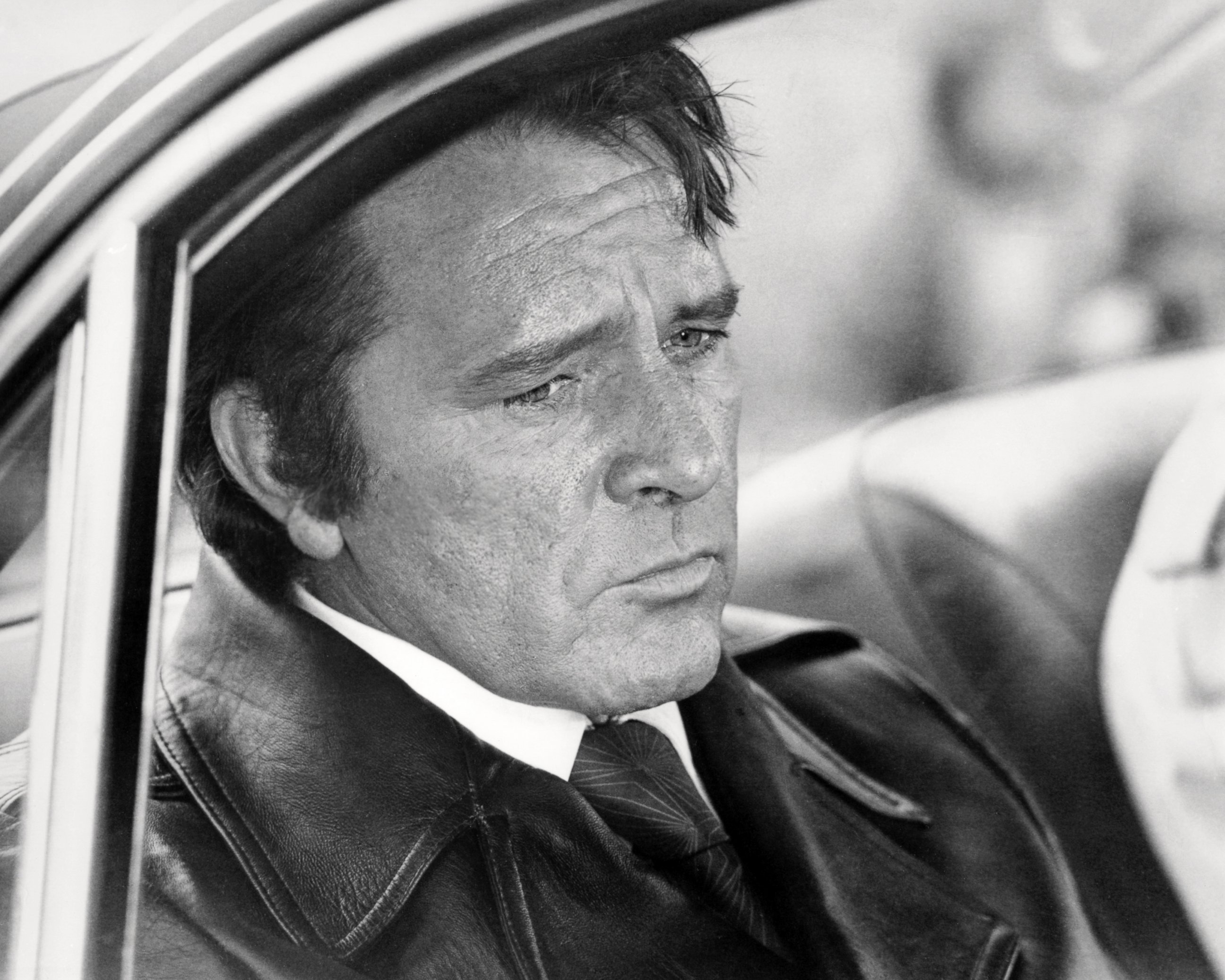 PHOTO: Welsh actor Richard Burton (1925 - 1984) as gangster Vic Dakin in 'Villain', directed by Michael Tuchner in  1971.