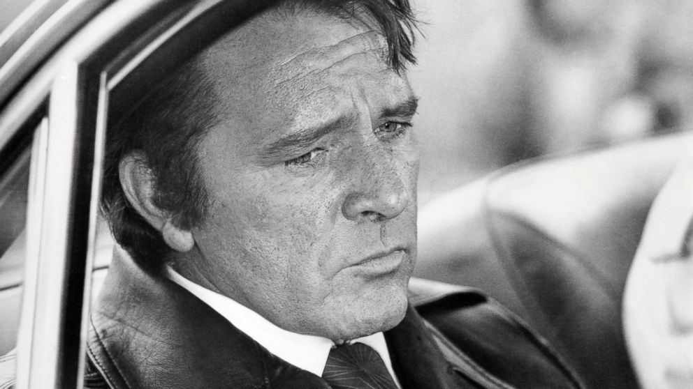 PHOTO: Welsh actor Richard Burton (1925 - 1984) as gangster Vic Dakin in 'Villain', directed by Michael Tuchner in 1971.