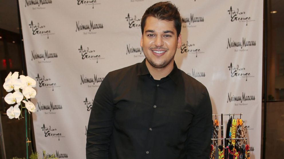 Rob Kardashian presents his Arthur George Socks Collection at Neiman Marcus Bal Harbour at Neiman Marcus in this Dec. 10, 2012, file photo.  