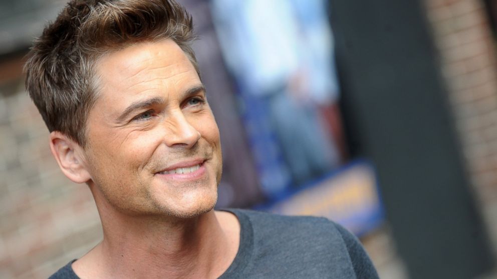 Rob Lowe is pictured on April 8, 2014 in New York City.  