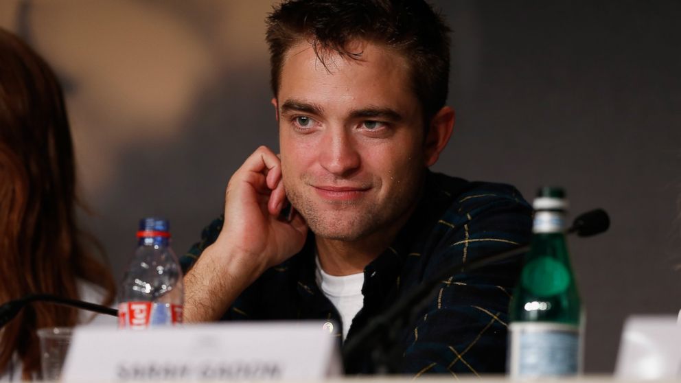 Robert Pattinson is pictured on May 19, 2014 in Cannes, France. 