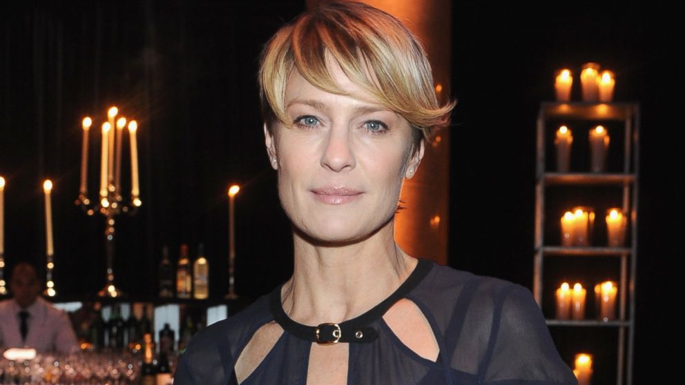 Robin Wright attends the 2014 amfAR New York Gala at Cipriani Wall Street on Feb. 5, 2014 in New York City.
