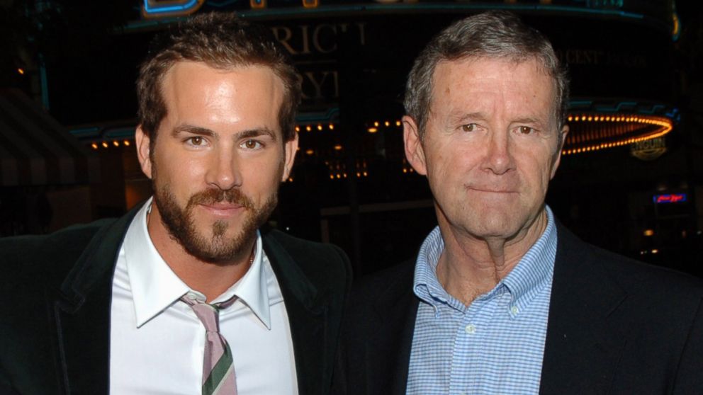 Ryan Reynolds and his father, James C. Reynolds, in Los Angeles in 2005. 