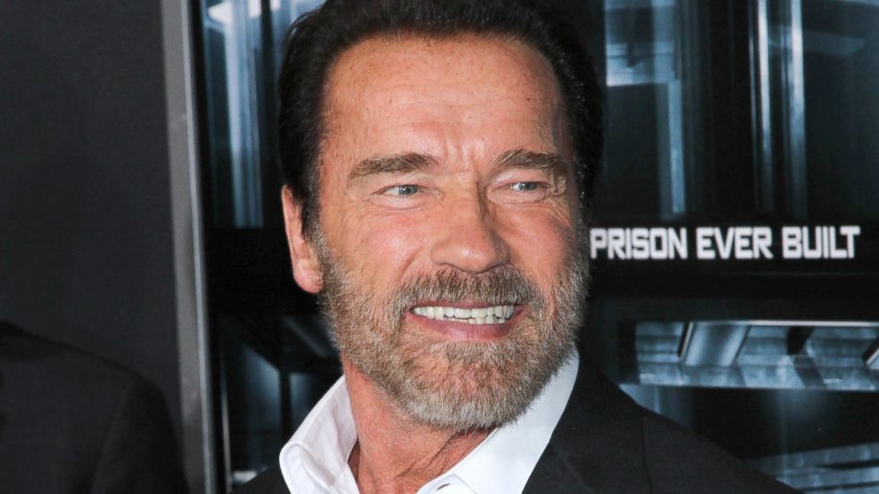 Arnold Schwarzenegger attends the New York premiere of "Escape Plan," Oct. 15, 2013, in New York City. 