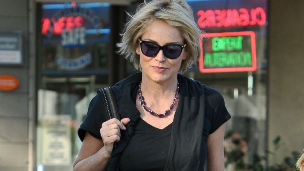 Sharon Stone is seen Jan. 8, 2014, in Los Angeles.