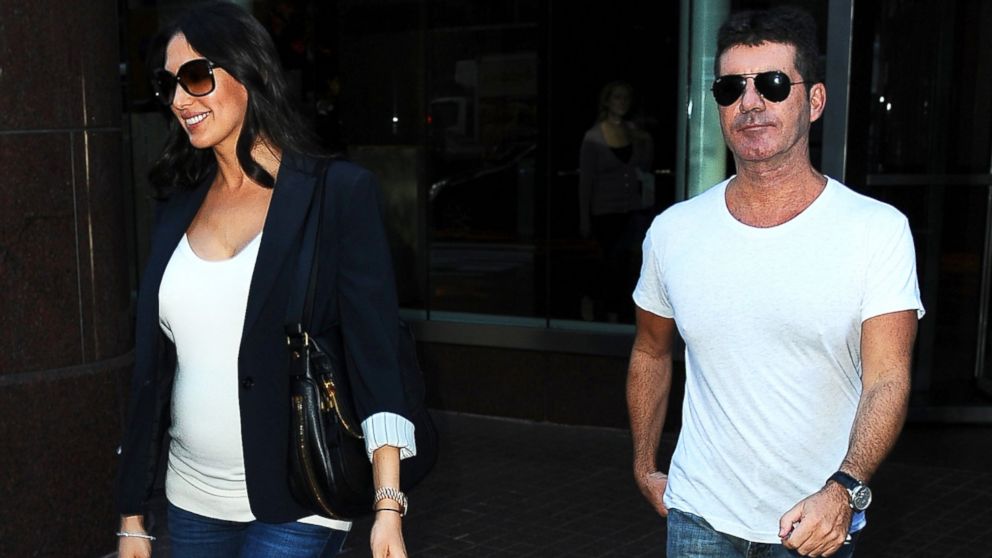 Lauren Silverman and Simon Cowell are seen in Soho, Sept. 19, 2013 in New York City. 