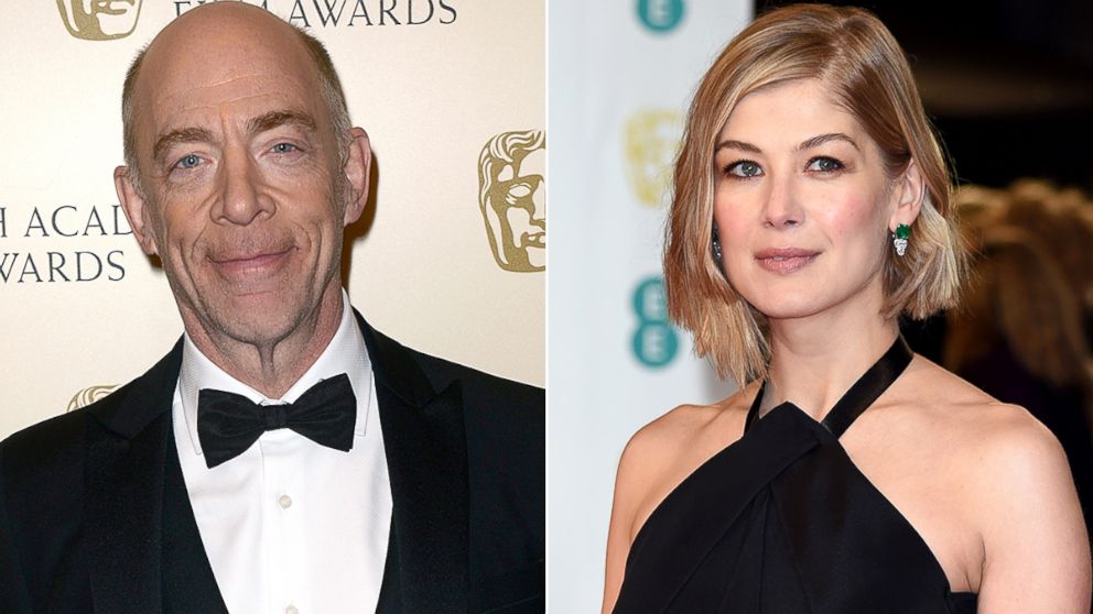 JK Simmons and Rosemund Pike have both been nominated for an Academy Award.