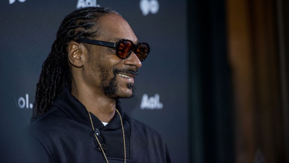 Snoop Dogg attends AOL Newfront, May 3, 2016 in New York.