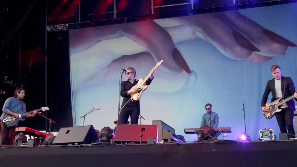 Britt Daniel and Spoon perform during 2014 Lollapalooza Day Two at Grant Park, Aug. 2, 2014, in Chicago.