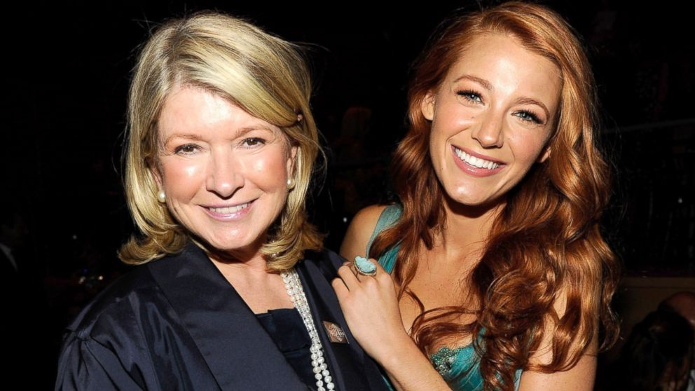 PHOTO: Martha Stewart and Blake Lively attend the TIME 100 Gala, TIME'S 100 Most Influential People In The World at Frederick P. Rose Hall, Jazz at Lincoln Center, April 26, 2011, in New York City.
