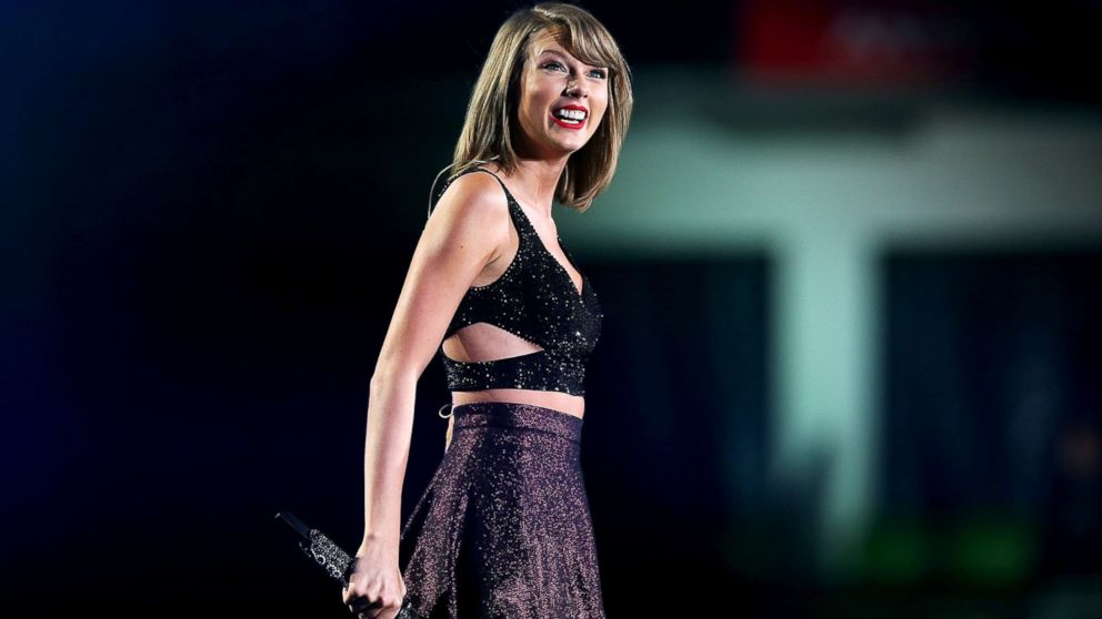Taylor Swift performs during her '1989' World Tour at AAMI Park, Dec. 10, 2015, in Melbourne, Australia. 