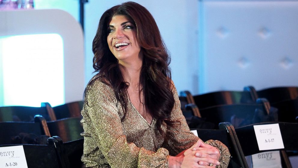 PHOTO: Teresa Giudice attends the envy By Melissa Gorga Fashion Show, March 30, 2016, in Hawthorne, New Jersey. 