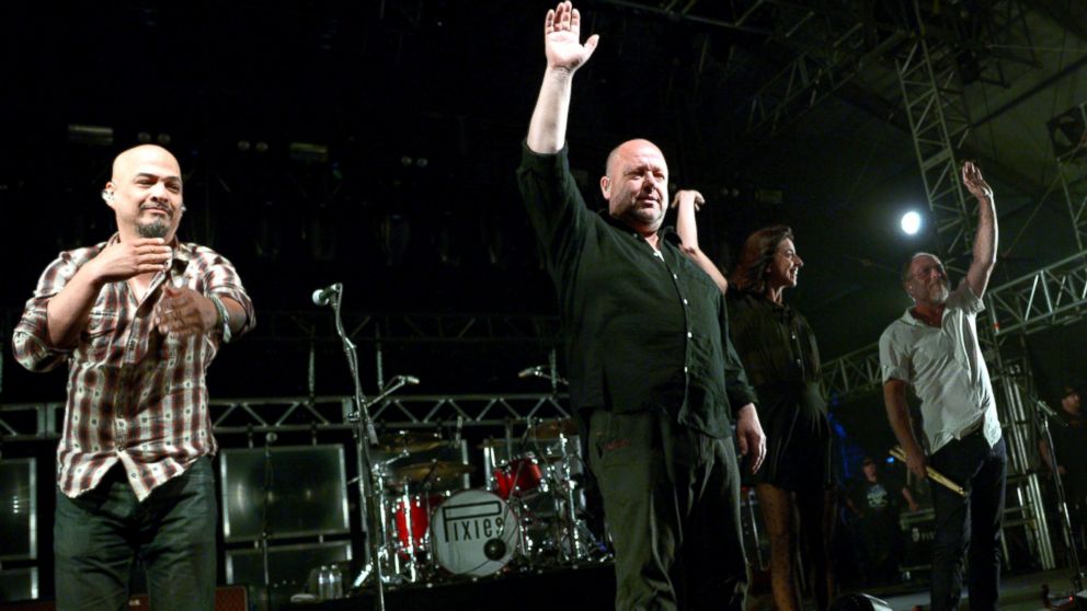PHOTO: The Pixies perform onstage during the 2014 Coachella Valley Music & Arts Festival at the Empire Polo Club, April 12, 2014, in Indio, Calif.