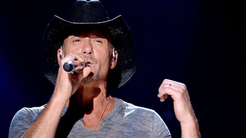 Tim McGraw performs onstage at the 2014 CMA Festival, June 5, 2014 in Nashville, Tennessee.