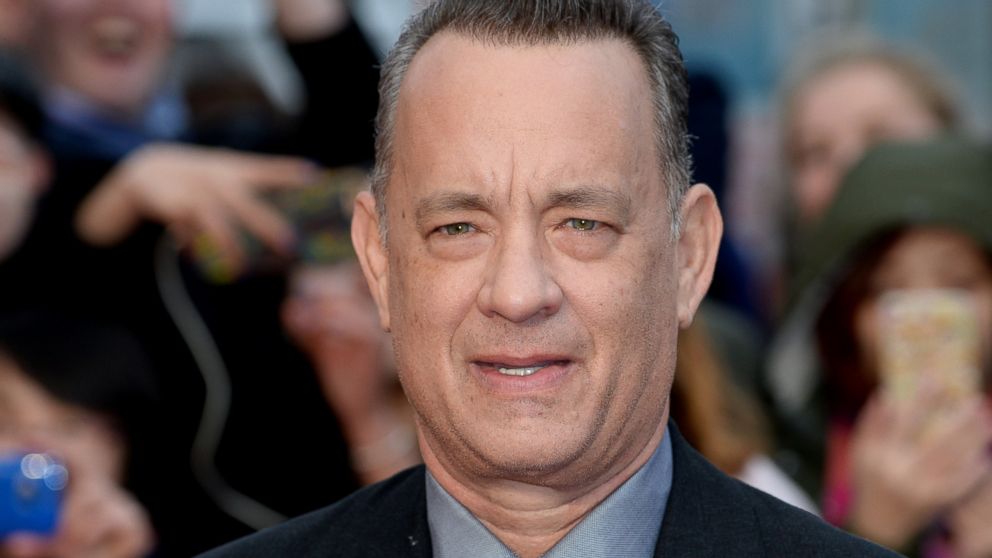 Tom Hanks attends the UK premiere of "A Hologram For The King" at BFI Southbank, April 25, 2016, in London.