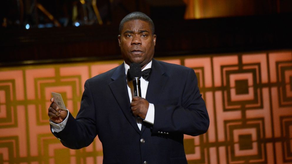 PHOTO: Comedian Tracy Morgan speaks onstage at Spike TV's "Don Rickles: One Night Only," in this file photo, May 6, 2014, in New York.