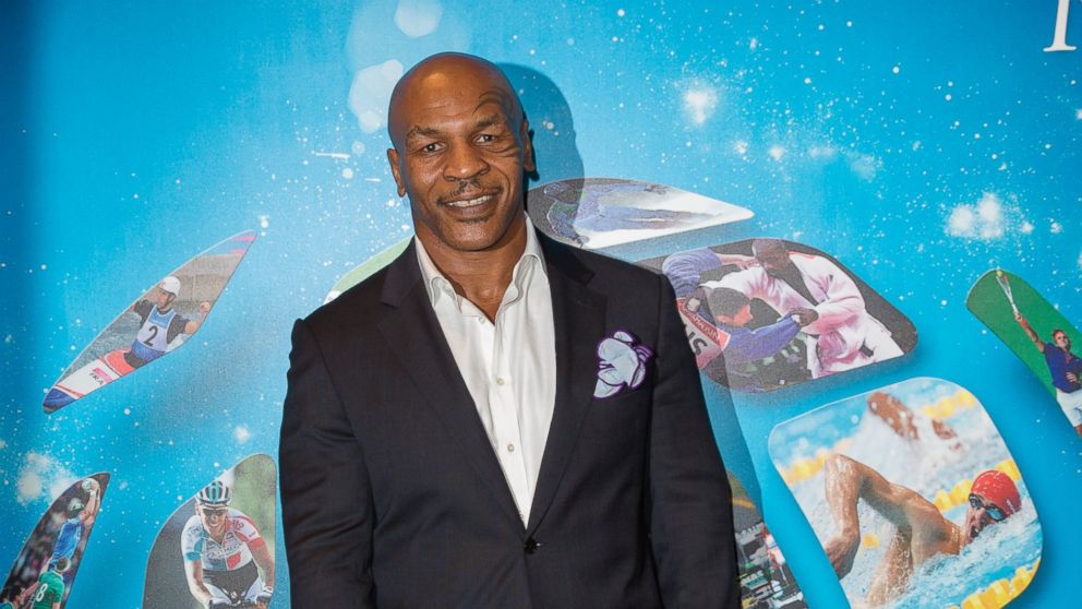 PHOTO: Mike Tyson attends the Georges Bertelotti Golden Podium Awards for the best sports video sequences of the year as part as Sportel World Sports Content Media Convention at Grimaldi Forum, Oct. 8, 2014, in Monaco.