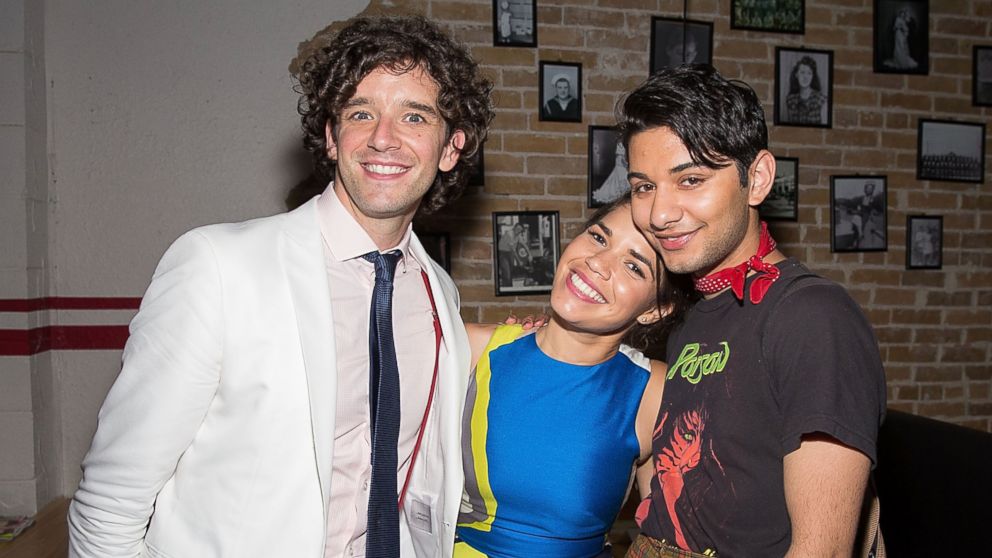 Michael Urie, America Ferrera, and Mark Indelicato attend the Ugly Betty Reunion After Party at the ATX Television Festival in Austin, Texas, June 11, 2016.