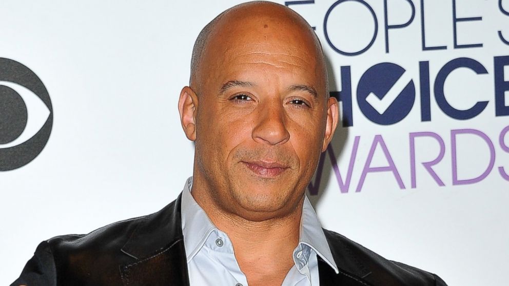 Vin Diesel poses for photos in the press room during the People's Choice Awards 2016 at Microsoft Theater, Jan. 6, 2016 in Los Angeles, Calif. 