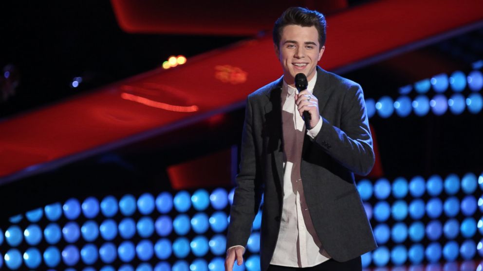 Tanner James performs during battle rounds on “The Voice" which aired March 24, 2014.