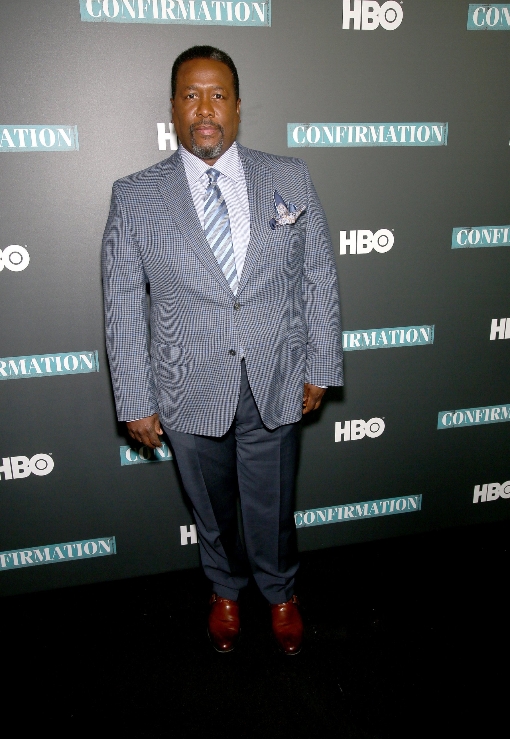 PHOTO: Wendell Pierce poses at the NYC Special Screening of HBO Film "Confirmation" at Signature Theater, April 7, 2016 in New York City. 