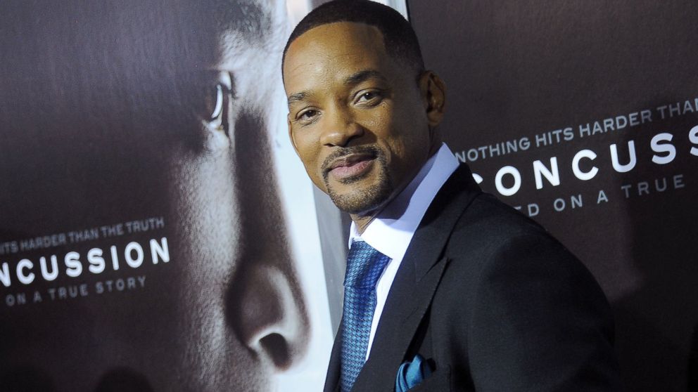 Will Smith arrives at the screening of  "Concussion" at Regency Village Theatre, Nov. 23, 2015 in Westwood, Calif.   