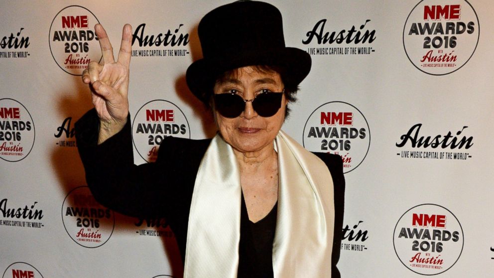PHOTO: Yoko Ono attends the NME Awards at the O2 Academy Brixton, Feb. 17, 2016, in London.